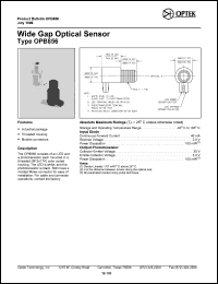 OPB856 Datasheet