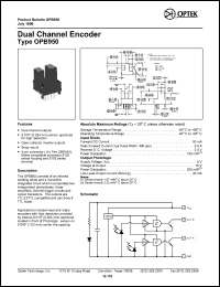 OPB950 Datasheet