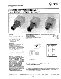 OPF396A Datasheet