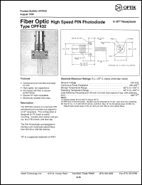 OPF432 Datasheet