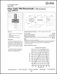 OPF471 Datasheet