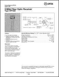 OPF520 Datasheet