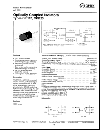 OPI123 Datasheet