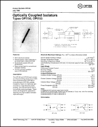 OPI153 Datasheet