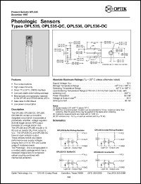 OPL800B Datasheet