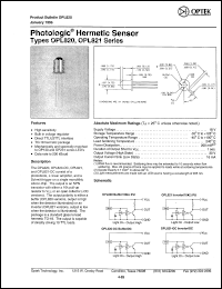OPL821 Datasheet