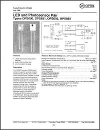 OPS693 Datasheet