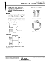 JM38510/08101BCA Datasheet