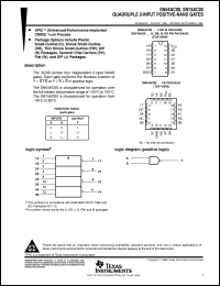 SN74ACT00D Datasheet