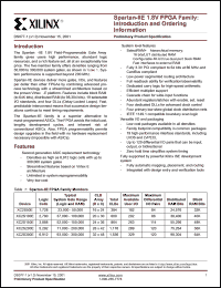 XC2S50E-6FT456C Datasheet