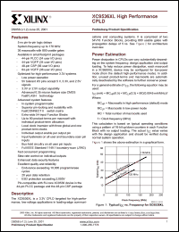 XC9536XL-7PC44I Datasheet