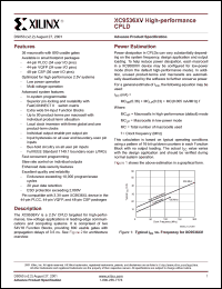 XC9536XV-4VQ44C Datasheet
