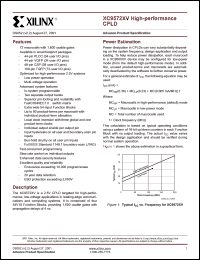 XC9572XV-5PC44C Datasheet