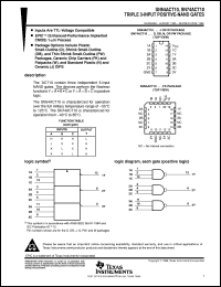 SN74ACT10PWLE Datasheet