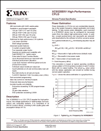 XC95288XV-7CS280C Datasheet