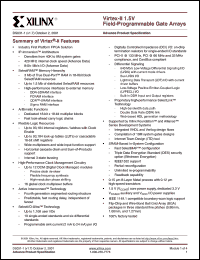 XC2V2000-4BG575C Datasheet