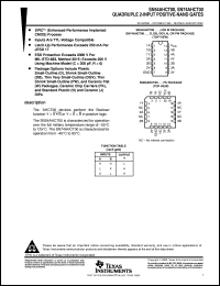 SN74AHCT00DBLE Datasheet