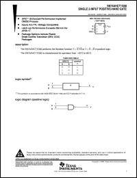 SN74AHCT1G00DBVR Datasheet
