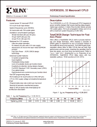 XCR3032XL-7VQ44I Datasheet