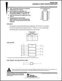 SN74ALVC00DGVR Datasheet