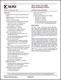 XQV300-4CB228Q Datasheet