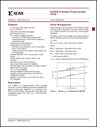 XC9536-10PC44I Datasheet