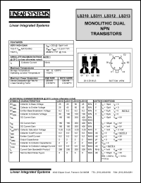 LS310 Datasheet