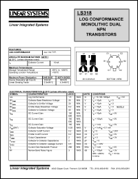 LS318 Datasheet