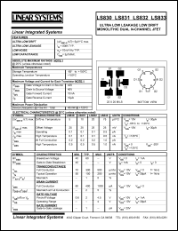 LS831 Datasheet