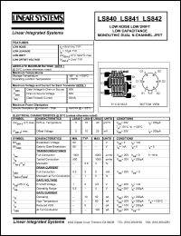 LS841 Datasheet