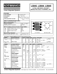 LS843 Datasheet
