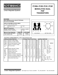 IT130A Datasheet