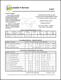 F1077 Datasheet