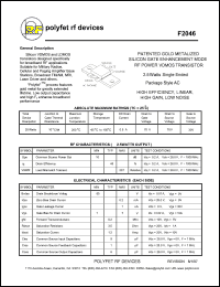 F2046 Datasheet
