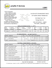 LQ801 Datasheet