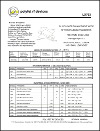 LX7001MY Datasheet