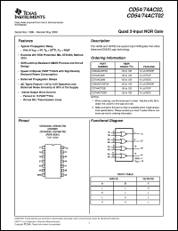 CD74AC86M Datasheet