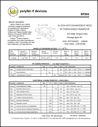 SP204 Datasheet