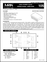 MSK173-1 Datasheet