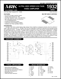 MSK1932U-4 Datasheet