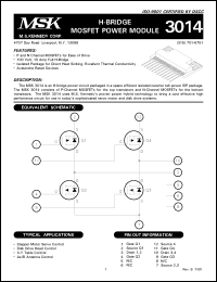 MSK3554B Datasheet