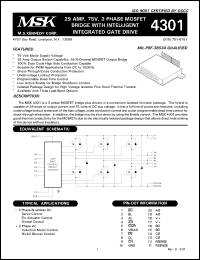 MSK4358EU Datasheet