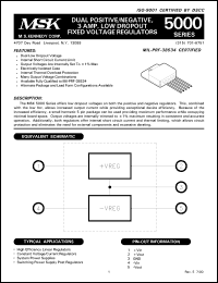 MSK5001ZD Datasheet