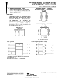 SNJ54ALS20AJ Datasheet