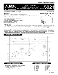 MSK5020-12 Datasheet