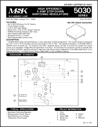 MSK5030-2.5 Datasheet