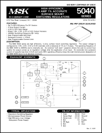 MSK5040-5E Datasheet