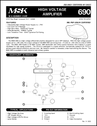 MSK690 Datasheet