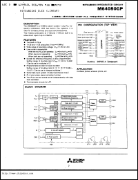 M64080GP Datasheet