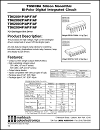 TD62004AP Datasheet